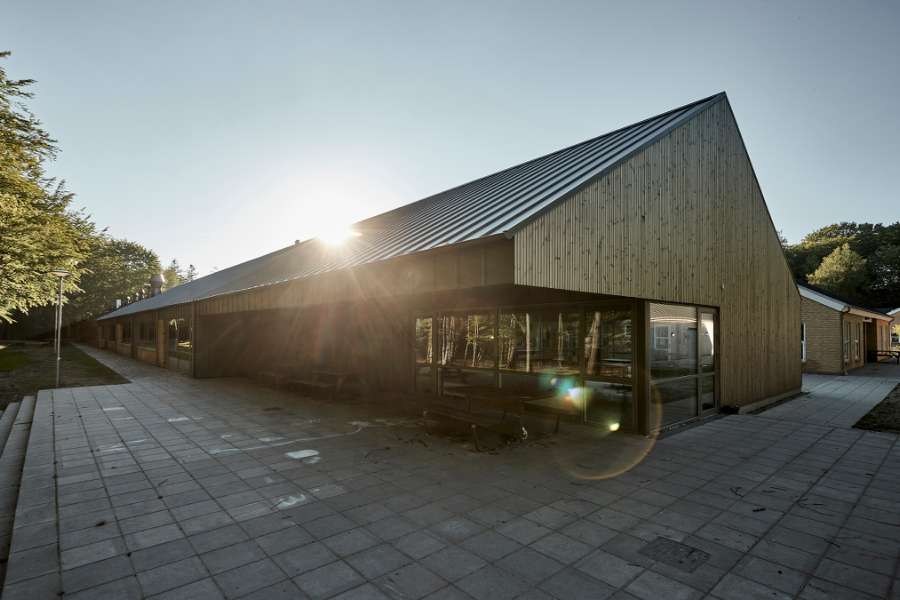 Renovation of Skørping School using steel profiles, Skørping Skole, Himmerlandsvej 59, 9520 Skørping